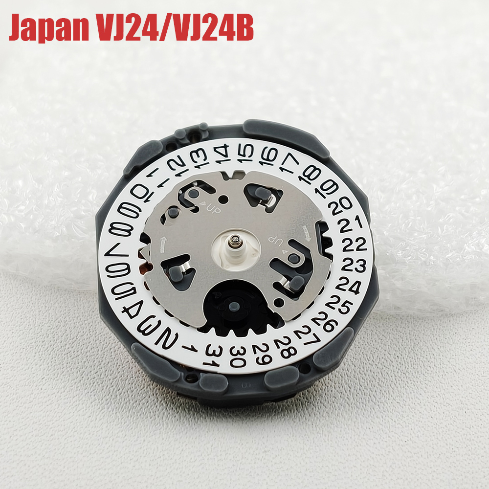 Jewels In Quartz Watches - Japanisches Original VJ24 VJ24B Quarz-Uhrwerk Batteriebetriebener