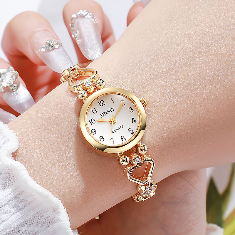 Jewelry Watches Gold - Modische Damen-Armbanduhren Luxus-Geschenkuhren für Frauen Schlichte