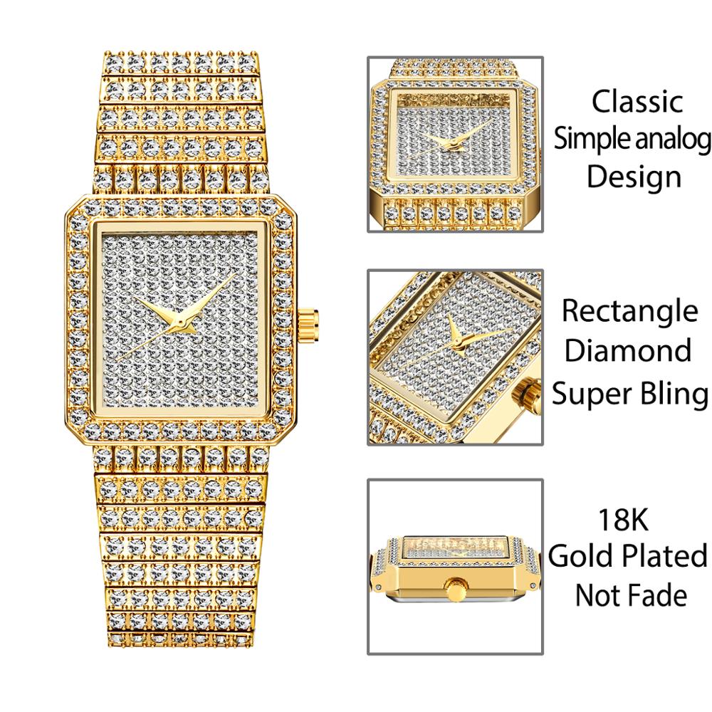 MISSFOX Diamant Uhr Für Frauen – Jewelry Watches Gold Bewertung und Preis