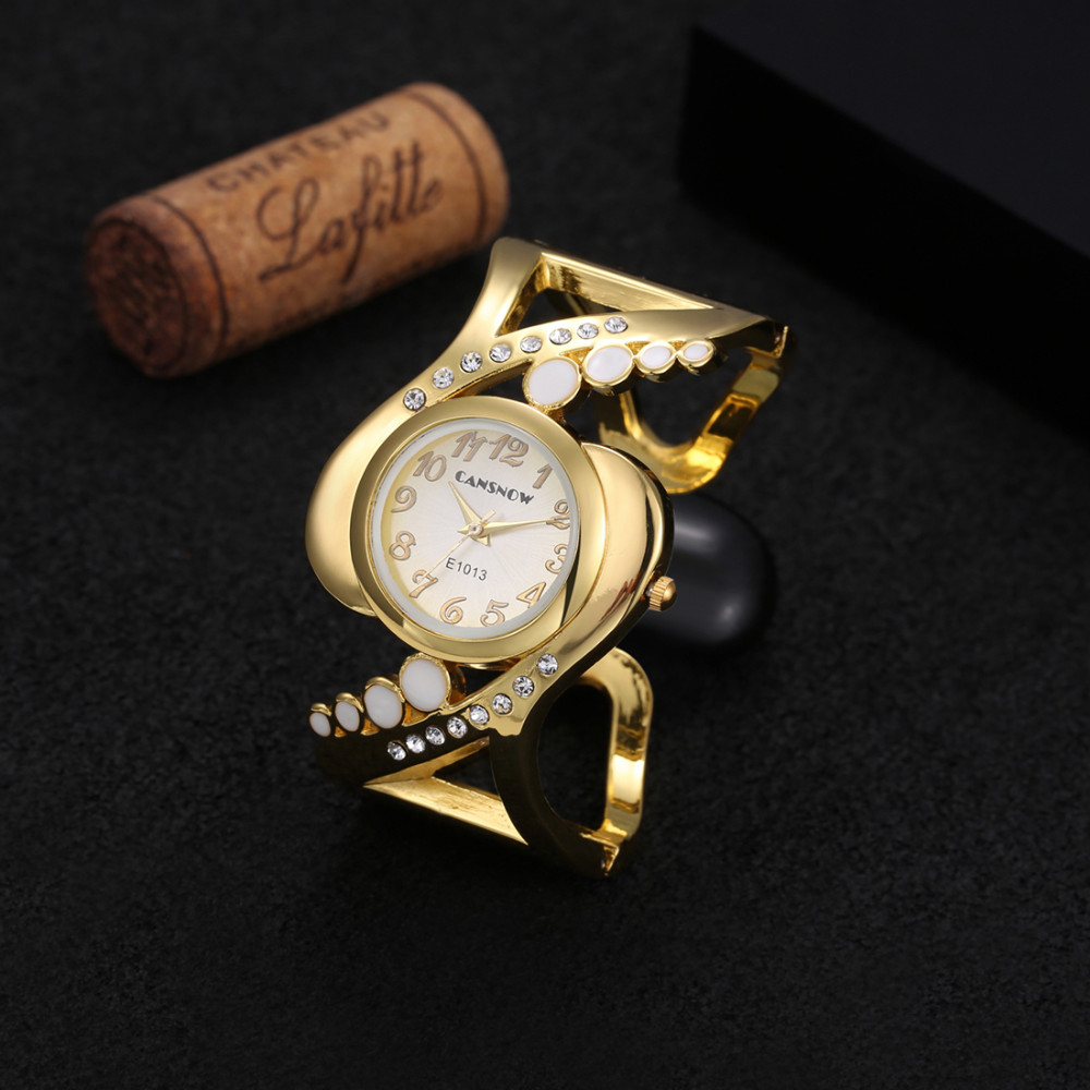Luxus Gold Armband frauen Uhre – Jewelry Watches Gold Bewertung und Preis