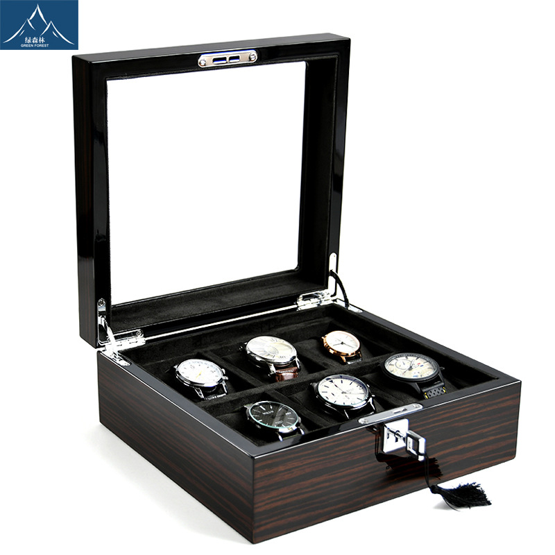 Hxl Holz-Klavierlack-Uhrenbox  – Jewelry And Watches Box Bewertung und Preis
