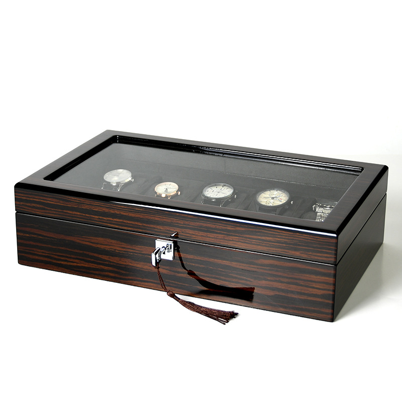 Hxl Holz-Klavierlack-Uhrenbox  – Jewelry And Watches Box Bewertung und Preis