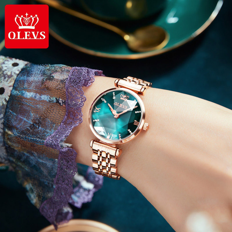 OLEVS Neue Frauen Luxus Jewel  – Jewels In Quartz Watches Bewertung und Preis