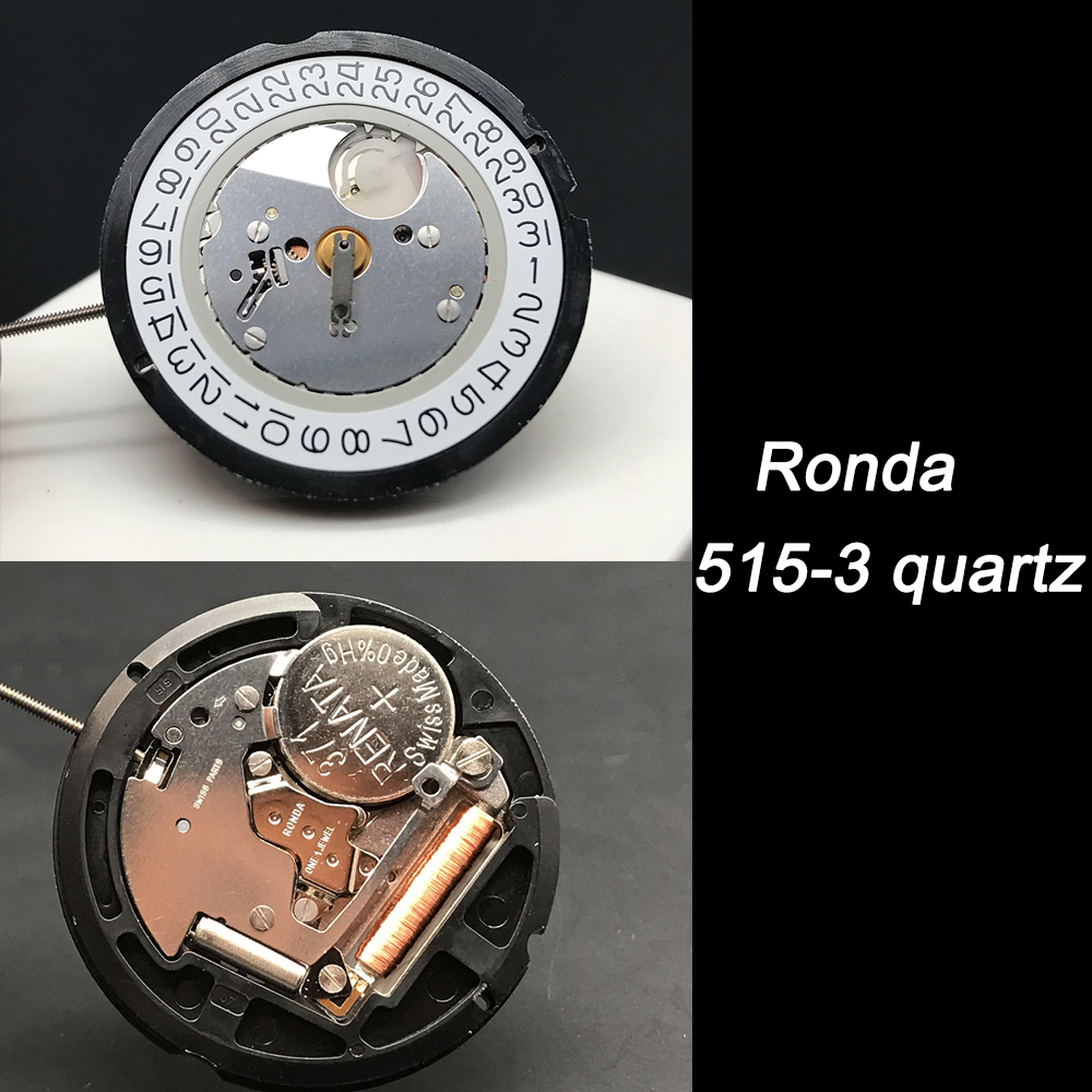 Armbanduhr SW Parts Ronda 515  – Jewels In Quartz Watches Bewertung und Preis