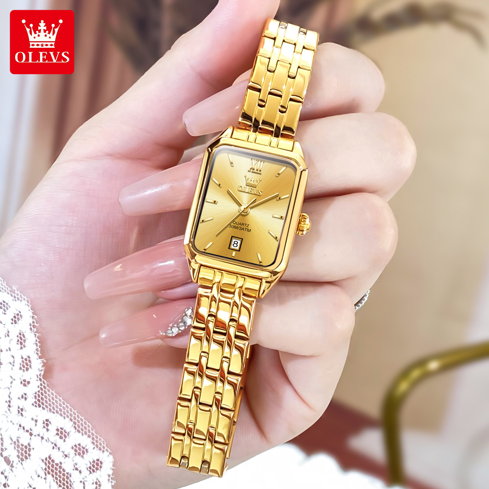OLEVS Luxus Top Marke frauen U – Jewelry Watches Gold Bewertung und Preis