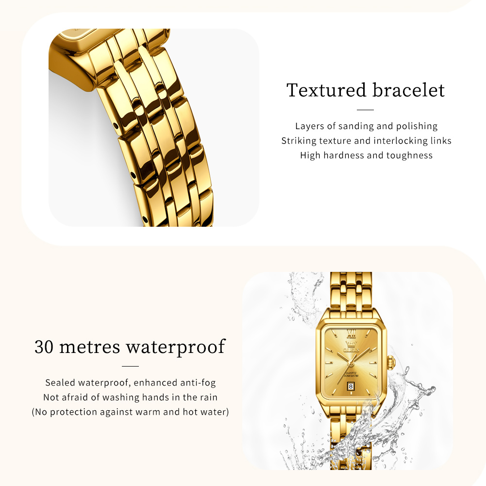 OLEVS Luxus Top Marke frauen U – Jewelry Watches Gold Bewertung und Preis