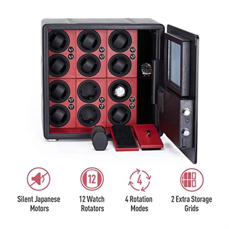 Luxuriöse Uhrenbeweger-Box mit – Jewelry And Watches Box Bewertung und Preis