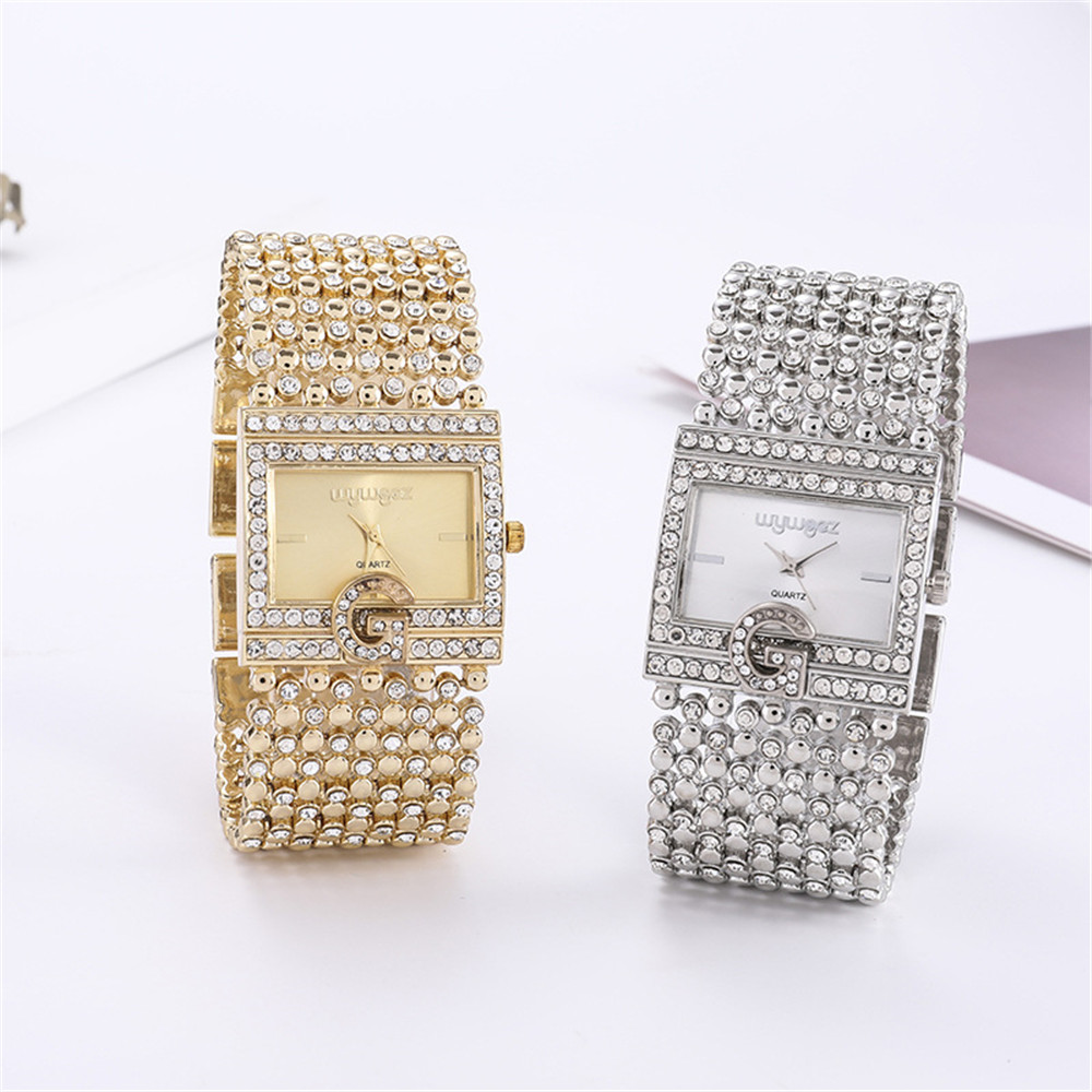 Einfache quadratische Gold uhr – Jewelry Watches Gold Bewertung und Preis
