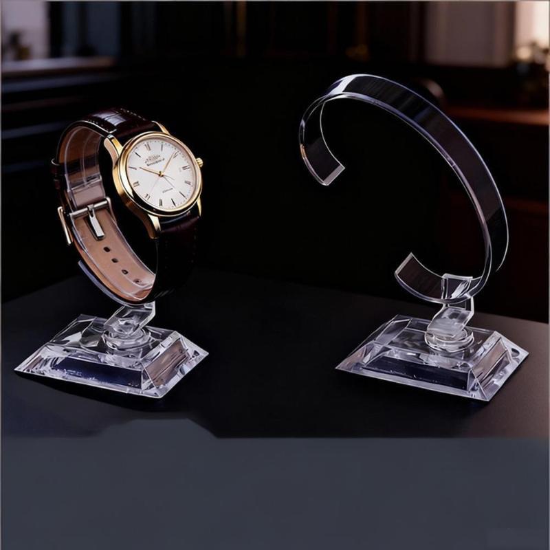 5 Stück Uhrenständer, transpar – Jewelry And Watches Inc Bewertung und Preis